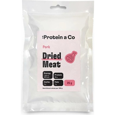 ProteinaCo Sušené vepřové maso 25 g – Hledejceny.cz