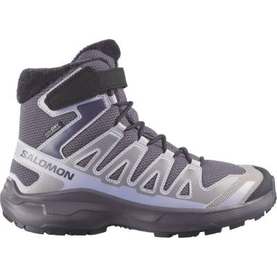 Salomon Детски зимни ботуши Salomon Kid's XA Pro Winter Mid Waterproof Winter boots - Nine Iron / Gull / Cosmic Sky - размер 32 (EU) (702-5849-0215)
