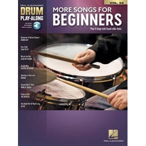 More Songs for Beginners: Drum Play-Along Volume 52 | Hal Leonard Corp (ISBN: 9781540029768)