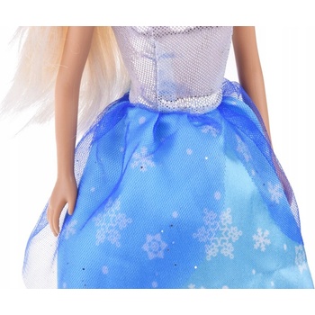 Anlily Bábika Princezná v Modrých šatách + Korunka