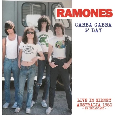 Ramones - Gabba Gabba G'Day Live Australia 1980 FM BR. Vinyl LP