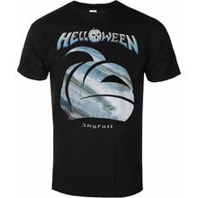 Metal Plastic Head Helloween SKYFALL PUMPKIN černá