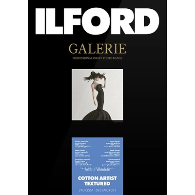 Ilford Cotton Artist Textured for FineArt Album - 330mm x 518mm - 25 Чаршафи (GA6964518330)