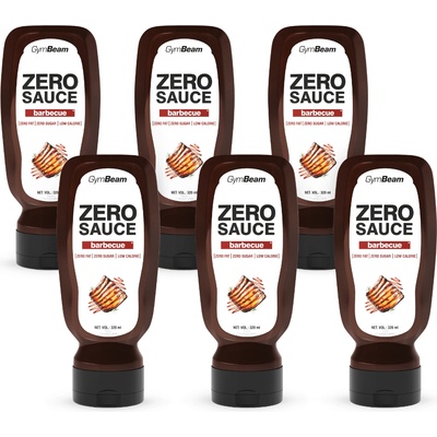 GymBeam ZERO SAUCE барбекю 6 x 320 ml