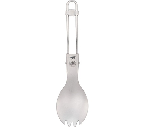 Keith Titanium Folding Titanium Fork