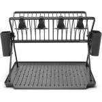 Brabantia Тъмнозелена метална двуетажна тавичка за оттичане 42x51 cm - Brabantia (139482)