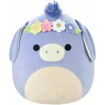 Jazwares Squishmallows: Милада, плюшеното магаренце с цветна корона (SQER00833)