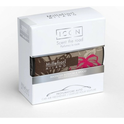 ICON TEXTILE FLORAL Magnolia Blossom & Wood