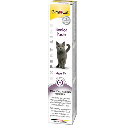 GimCat 3x50г GimCat Senior паста за възрастни котки