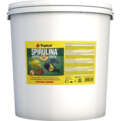 Tropical Spirulina Forte 36% 21 L/4 kg
