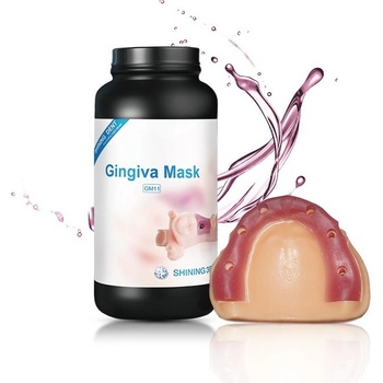 Shining3D Gingiva Mask GM11 dentální Resin transparentní 1kg