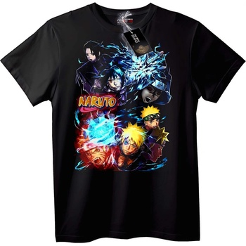 NOONEBRAND Тениска Naruto Аниме Герои - XS, White