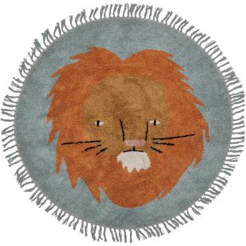 Bloomingville Детско килимче Leroy лъв 130 см (82051475)