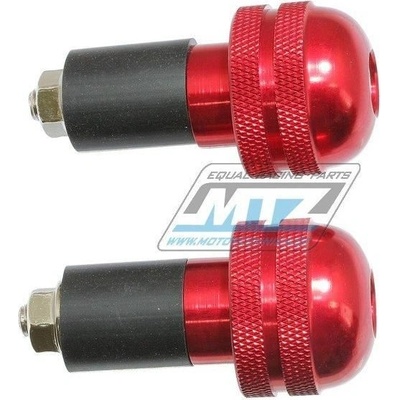 Koncovky/závaží řidítek ANTIVIBRATION - červené (pro vnitřní průměr řidítek ¤17mm) 23-96404