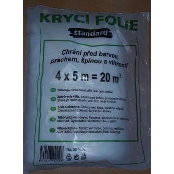 EXTOL 25301 Fólia priesvitná zakrývacia