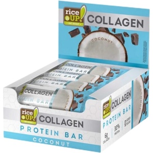 RiceUP! Collagen Protein Bar | 0 G Added Sugar [12 x 50 грама] Кокос
