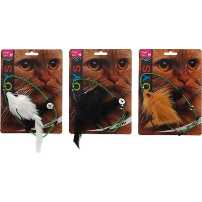 Magic Cat Závesná plyšová myška na dvere 17 cm