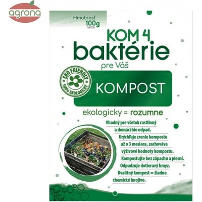 KOM 4. baktérie pre váš kompost 100 g