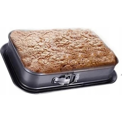 Cake Land Obdĺžniková forma na pečenie s vyvýšeným dnom nepriľnavý povrch 35×24 cm