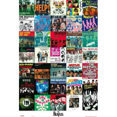 Plagát, Obraz - The Beatles - Covers, 61 × 91.5 cm