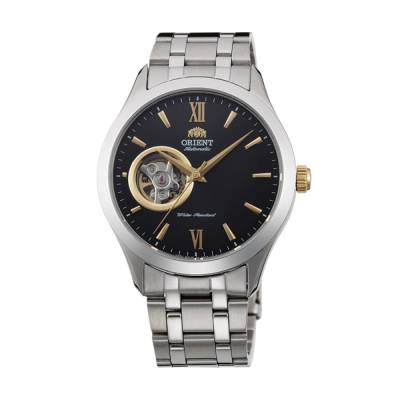 Orient FAG03002B - мъжки часовник, автоматичен, 39 mm, черен, сапфир, скелетон