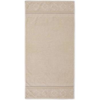 Pip Studio Soft zellige bavlněná osuška khaki 70 x 140 cm