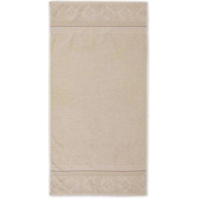 Pip Studio Soft zellige bavlněná osuška khaki 70 x 140 cm
