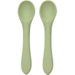 Lorelli Силиконови лъжички Lorelli - Natural, 2 броя, Fresh Green (10230690004) - ozone