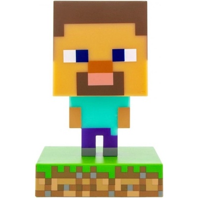 Svietiaca plastová figúrka Minecraft: Steve
