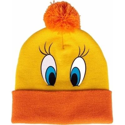 LOONEY TUNES LT TWEETY BEANY Detská zimná čiapka žltá