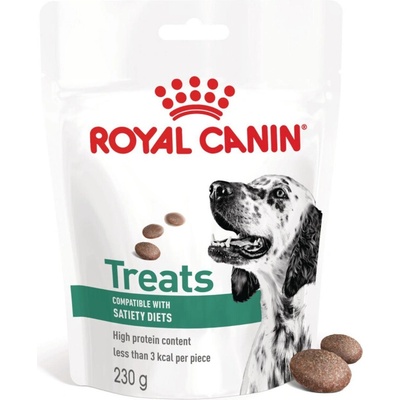 ROYAL CANIN DOGSATIETY TREATS maškrty pre psov s chudnúcim diétnym plánom 230 g