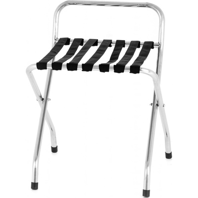 Technica Skládací stojan na kufry 550x530x720 mm Silver Line inox černá