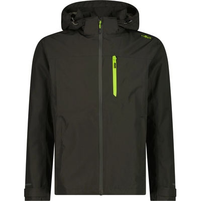 CMP Мъжко водоустойчиво яке CMP Jacket Fix Hood Ripstop Waterproof jacket - Pine - размер 52 (EU) (002-3410-0614)