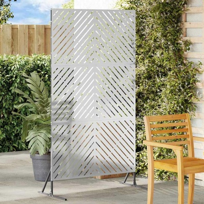 vidaXL Obrazovka pro soukromí 100 x 50 x 180 cm Pozinkovaná ocel