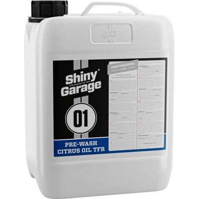 Shiny Garage Pre-Wash Citrus Oil Tfr 5 l