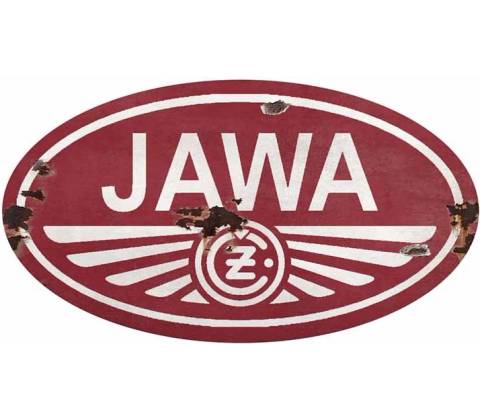 Ceduľa Jawa - logo