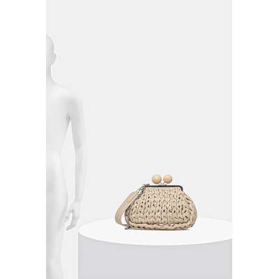 Max Mara чанта crossbody дамска от кожа ALIBERO (2615511055600)