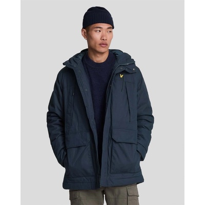 Lyle and Scott Поларено яке Lyle and Scott Microfleece Parka 2.0 Jacket - Blue