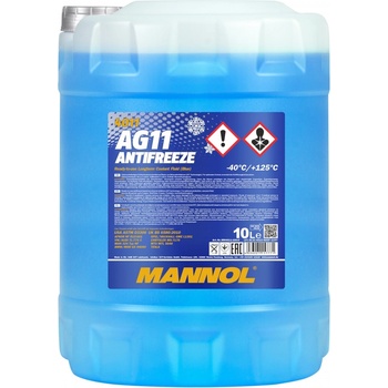 MANNOL Антифриз MANNOL Antifreeze AG11 (-40°C) Longterm, 10л (Antifreeze AG11 10L)