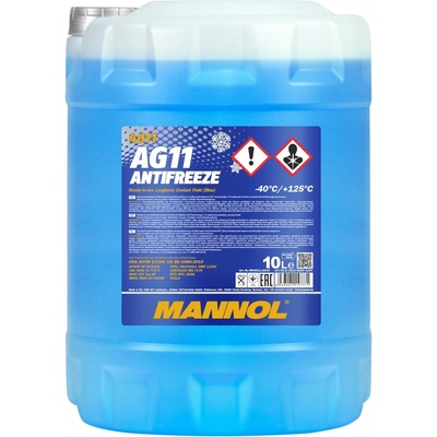 MANNOL Антифриз MANNOL Antifreeze AG11 (-40°C) Longterm, 10л (Antifreeze AG11 10L)