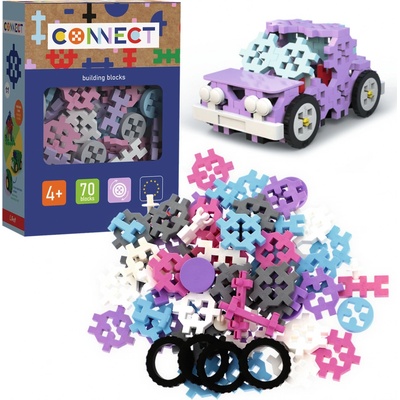 Trefl Connect doplňková sada růžová 70 ks