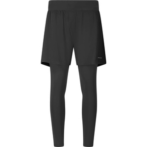 Endurance Мъжки панталон за бягане ENDURANCE Weilby 2-In-1 7-8 Tights Running trousers - Black - размер XXL (027-1234-0115)
