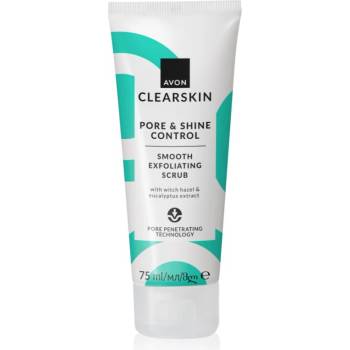 Avon Clearskin Pore & Shine Control енергизиращ пилинг 75ml