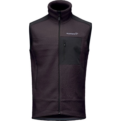 Norrøna Мъжки поларен елек Norrøna Trollveggen Warm3 Vest Fleece vest - Phantom (032-1664-0213)