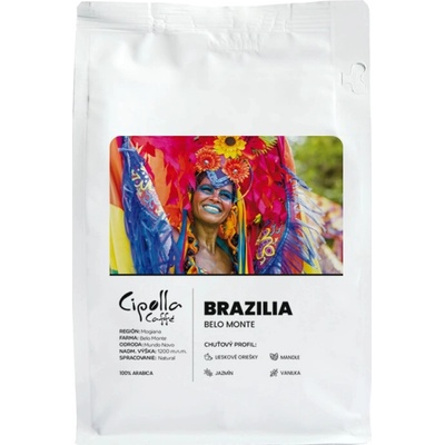 Cipolla caffé Brazília Belo Monte zrnková 250 g