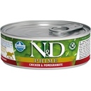 Krmivo pre mačky N&D CAT PRIME Adult Chicken & Pomegranate 80 g