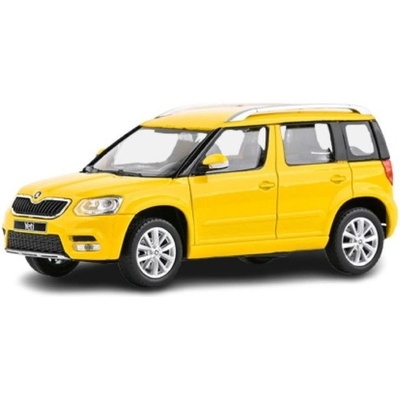 Abrex ŠKODA YETI facelift 2013 Žlutá Taxi 1:43