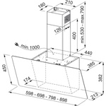 Franke Аспиратор vertical fpj 925 v wh/ss franke (330.0528.020)