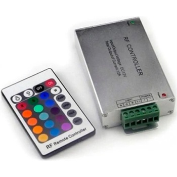 D-iL Rf КОНТОЛЕР ЗА rgb 24 БУТОНА АЛУМИНИЙ d-il (3800232860413)