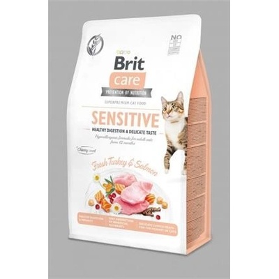 Brit Care Cat GF Sensitive Healthy Digestion 0,4 kg